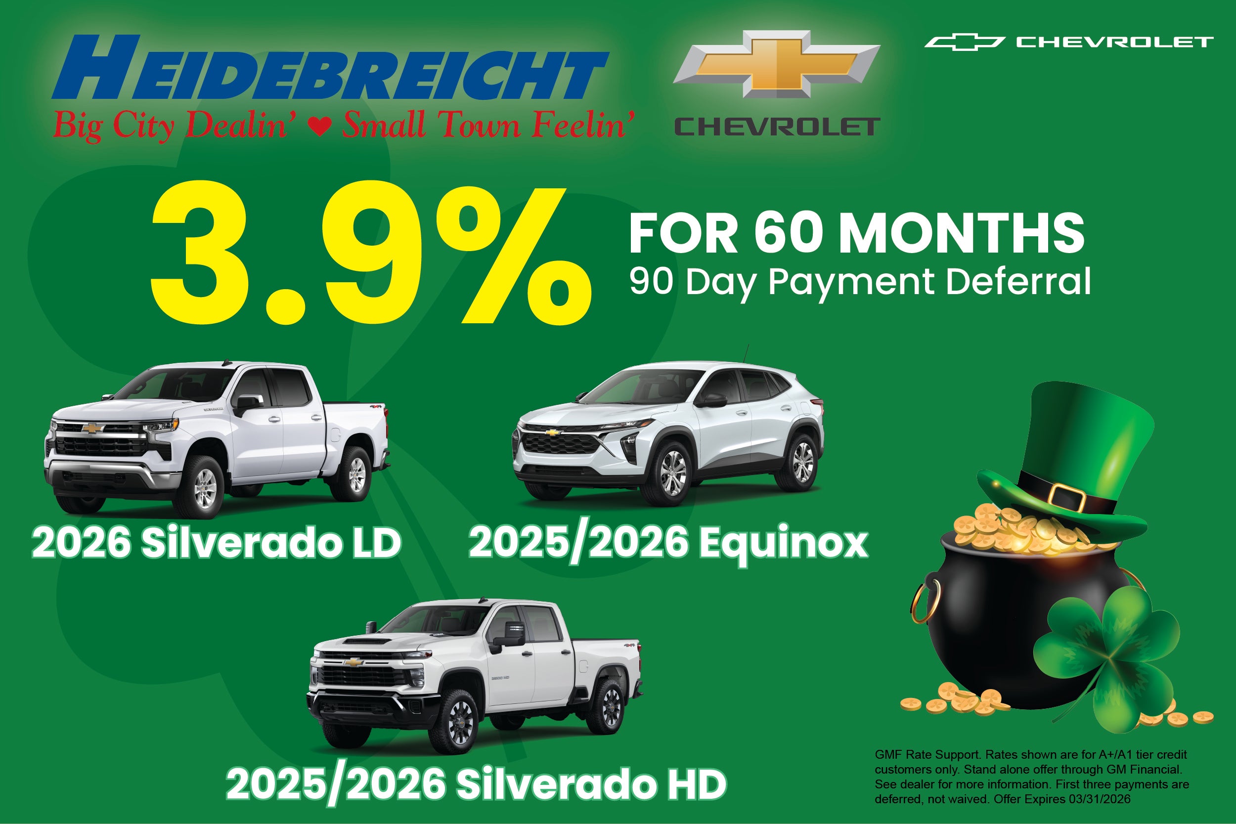 2026 Silverado LD, 2025/2026 Equinox & Silverado HD