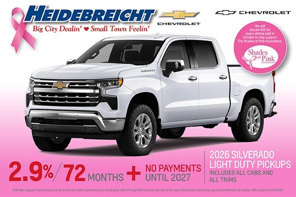 2026 Silverado LD - ALL TRIMS!