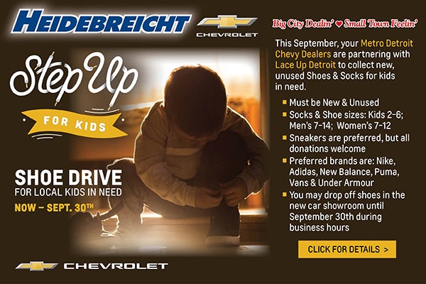 Step Up For Kids Shoe Drive