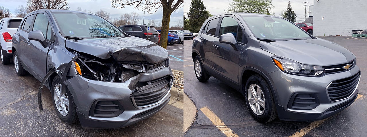Heidebreicht Chevrolet Body Shop Before & Afters