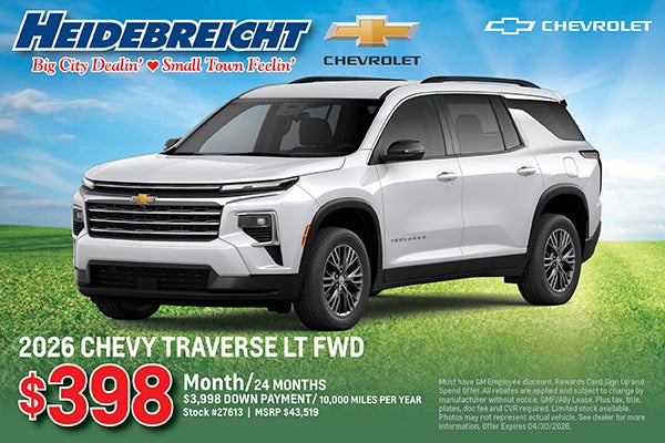 2026 Traverse LT FWD