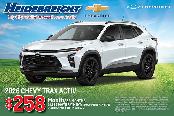 2026 Trax Activ