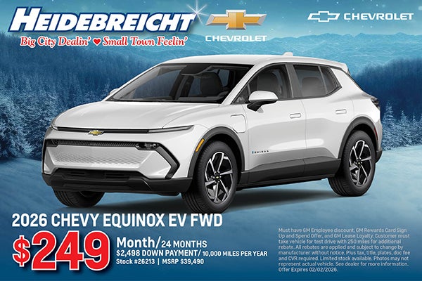 2026 Equinox EV FWD