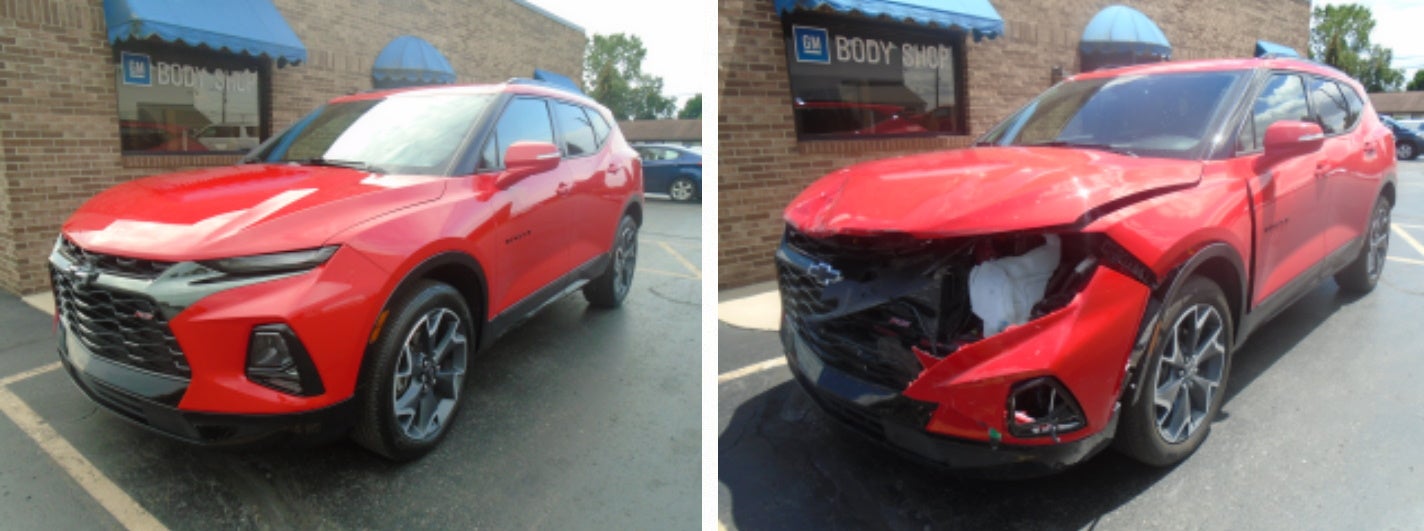 Heidebreicht Chevrolet Body Shop Before & Afters
