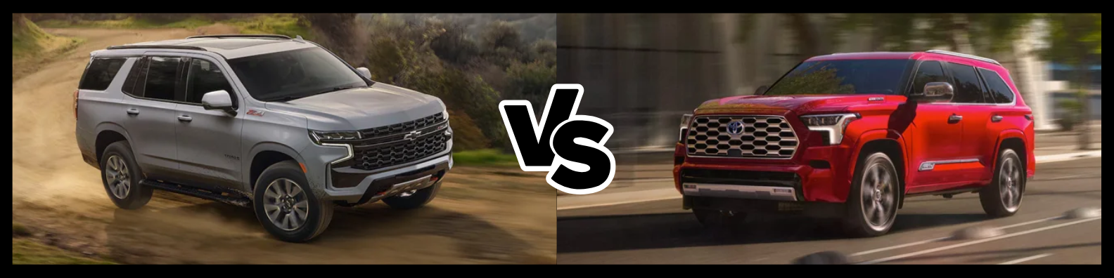 2023 Chevrolet Tahoe vs 2023 Toyota Sequoia