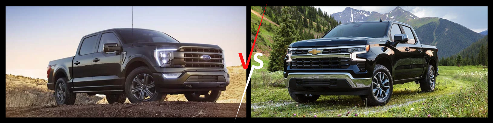 2022 Chevrolet Silverado 1500 vs 2022 Ford F-150